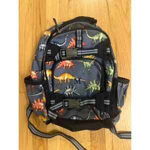 Pottery Barn Kids Dinosaur Backpack with "M" Initial